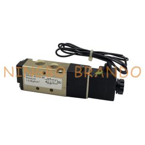 5/2 Way 4V110-06 1/8'' Grommet Terminal Pneumatic Solenoid Valve