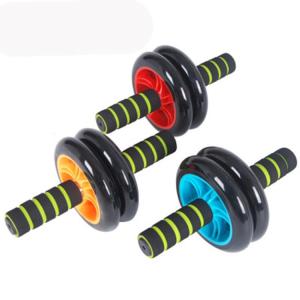 China OEM 145*59cm BSCI Double Wheel Abs Health Abdomen Round Soft Gym With Handgrip on sale