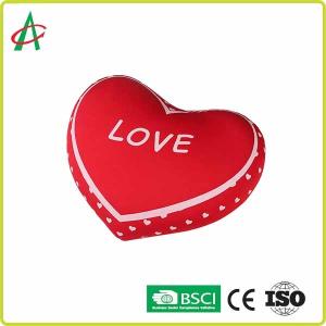 57*56*65cm Soft Toy Pillow , EN71 Heart Shaped Pillow