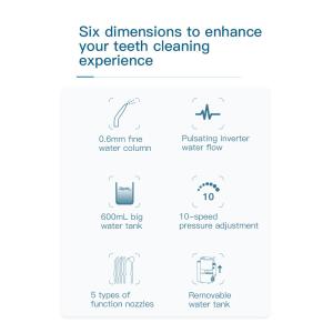 10+ Working Mode Oral Hygiene Water Flosser For Teeth Whitening