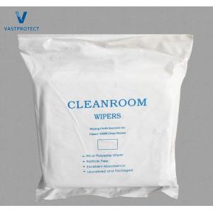 Customization Polyester Lint Free Microfiber Cleanroom Wipers for PCB LCD