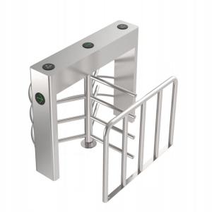 SUS304 Full Height Turnstile Entrance Gates Bi Directional Intelligent flexible