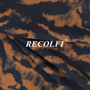 Anti Bacterial High Stretch Activewear Knit Fabric 230gsm Customized Pattern