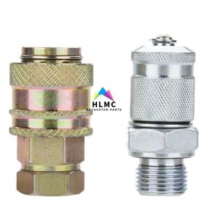 25Mpa 40Mpa 60Mpa Excavator Diagnostic Tool Hydraulic Pressure Gauge Test Kit