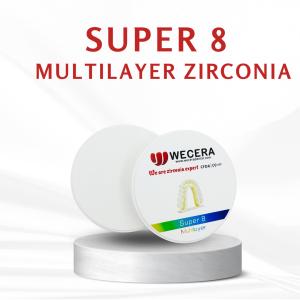 Cheap 16 Vita Colors 3 Bleach Colors Multi-Layer Multilayer Zirconia Disc Oxide Blank High Translucency 57% Competition for sale