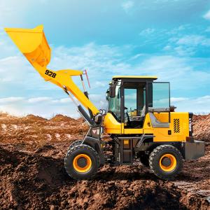 Cheap Earthmoving Machinery Wheel Loader 1.5 Ton Telescopic Loader Mini Front End Loaders for sale