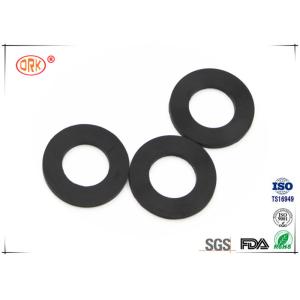 80 Shore A Flat Rubber Washer With FDA Approved Black Blue Soft Silicone