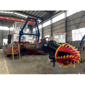 Working Capacity 500 Cbm/H Driven Diesel Engine Customizable Cutter Suction Sand