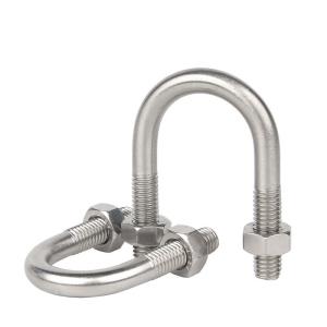 Cheap Mechanical U-shaped Bolt in Stainless Steel for Embedded and Mechanical Applications for sale