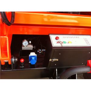 Elevated Work Platform Mobile Scissor Lift Explosion Proof Valves Orange