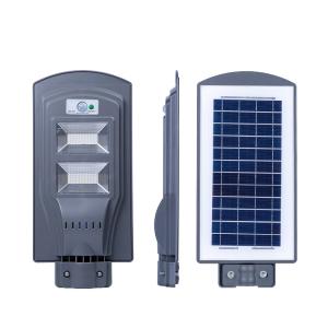Cheap Solar Powered Street Light With 100 Ra Color Rendering Index And Integrated LED Design for sale