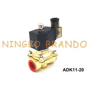 G3/4'' DN20 ADK11-20G / 20A / 20N CKD Type Pilot Kick 2 Way Brass Solenoid Valve