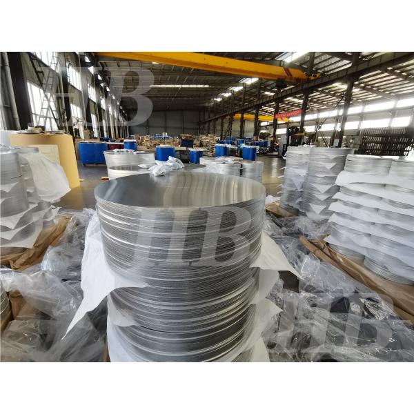 0.5mm Alloy 1050 3003 Aluminum Round Plate H14 Temper For Non Slip Cookware