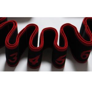Latex 40mm Jacquard Elastic Webbing Stretch Resistance Yoga Elastic Band