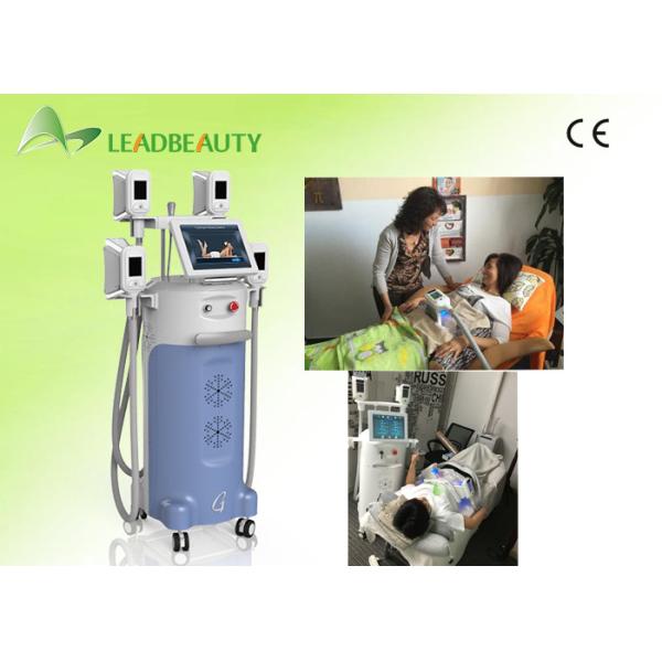 Quality Popular criolipolisys body slimmer machine anti-cellulite with 4 fat freezing handles wholesale