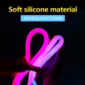 Programmable Flexible Led Neon Rope , Waterproof Flexible Strip Lighting Dream