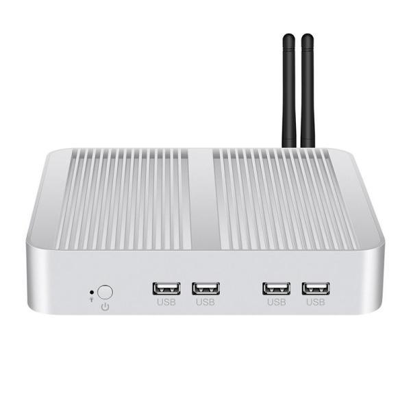Quality Dual COM Dual LAN DDR3L RAM Industrial Fanless PC With Intel Core i5 4200U Processor wholesale