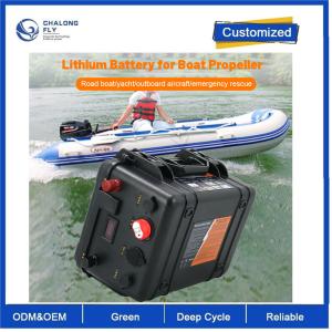 CLF 12V 100AH Lithium Battery OEM ODM Electric Motor Assault Boat Kayak 24 Volt