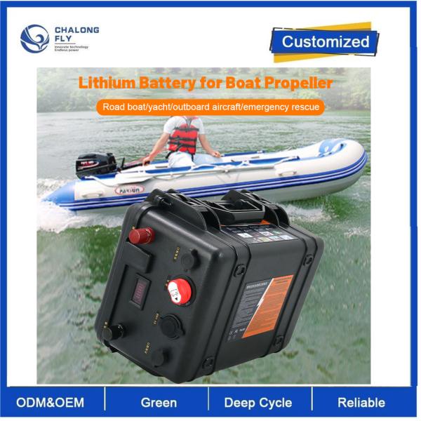 CLF 12V 100AH Lithium Battery OEM ODM Electric Motor Assault Boat Kayak 24 Volt