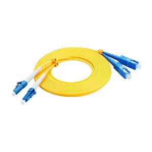 Optical Fiber Connection Fiber Optic Patchcord SC UPC LC UPC With 5