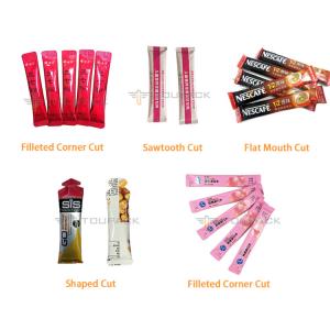 Multi Row Track Vertical Packing Machine For Liquid Sauce Sport Gel Chocolate