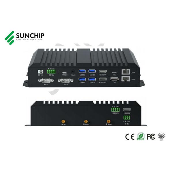 RK3588 8K Media Player Box Octa Core Android 12 Metal Box With Dual LAN HD IN