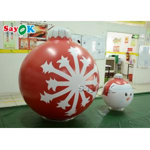 Cheap Holiday Party Hanging Decoration Inflatable Snowflake Balloon for sale