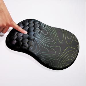 Household Custom Ergonomic Mouse Pad With Wrist Support For CMYK Sublimation