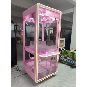 Coin operated games luxury full transparent doll claw vending machine Transparen