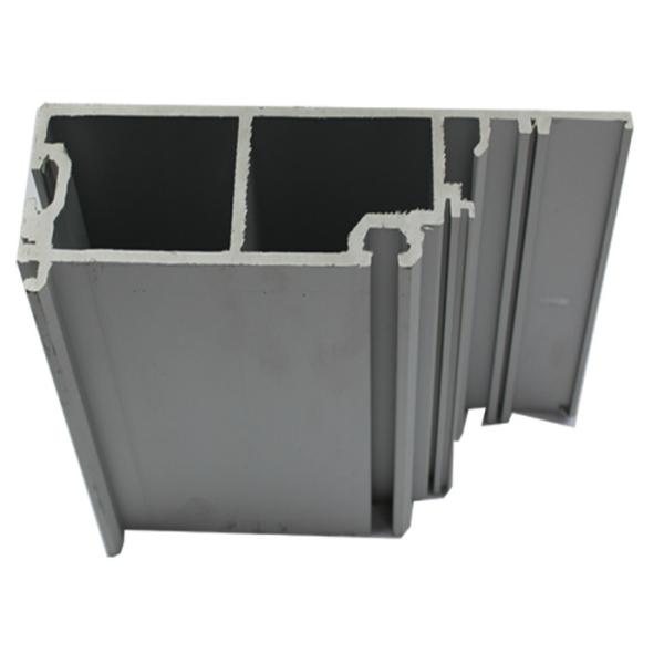 Anodized Custom Aluminum Profile Parts , CNC Machined Parts For Windows / Doors
