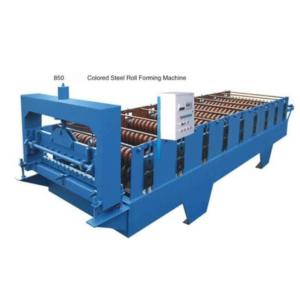 Automatic Tile Sheet Metal Roller Machine With Coil Sheet Guiding Device
