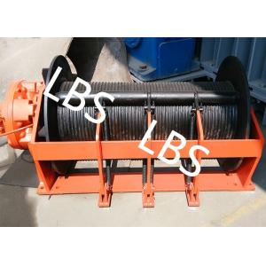 Portable Small Hydraulic Cable Winch With Hydraulic Motor 10KN - 400KN