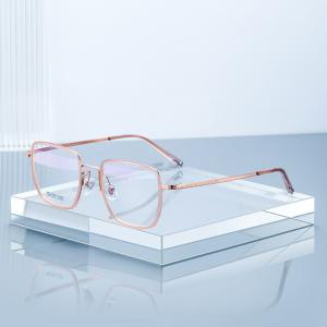 Optical Lens Acetate Titanium Glasses Customizable Box Glasses Frame Universal