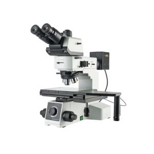 Cheap Metallurgical Dark Field Microscope 50X 500X Bright Ground Trinocular for sale