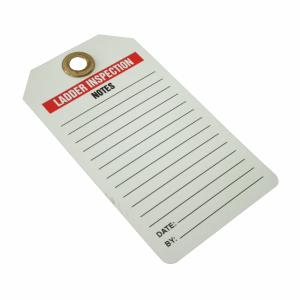 Customizable Durable Waterproof Plastic Safety Tag Warning Tag