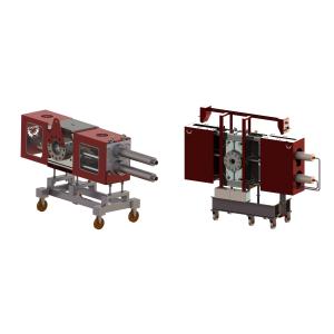 High Performance Plastic Pellets Making Machine Line With Double Stage Extruders