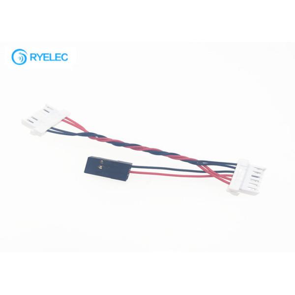 Quality 502439-0600 3 Pin Dupont 2.54 Custom Wire Harness To 6p Molex Clik Mate 6 2mm Connector wholesale