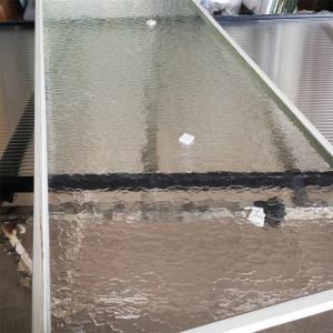 Customized Patterned Tempered Glass Decorative Architectural Embossed Pattern