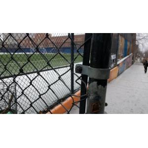 chain link wire mesh fence 50mm x 50mm hot dipped galvanized chain wire tension