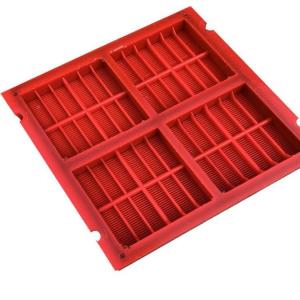 Sand And Gravel Industrial Polyurethane Dewatering Screen Mesh With Bolt