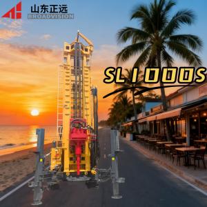 Professional Crawler Water Well Drilling Rig for Air Pressure 1.6-8Mpa and Max