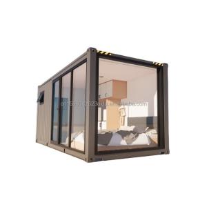 Container House with Extendable Design and 50/75/100mm Wave Sandwich Panel Walls