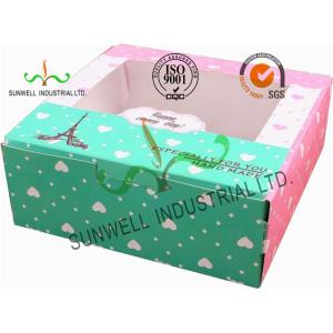 Cardboard Christmas Gift Packaging Boxes , Candy / Chocolate Packaging Boxes