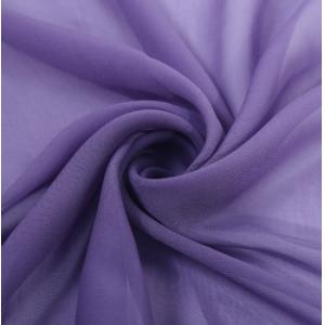 China 100D+150D 122 Gsm Purple Poly Cotton Fabric For Dressmaking Breathable on sale