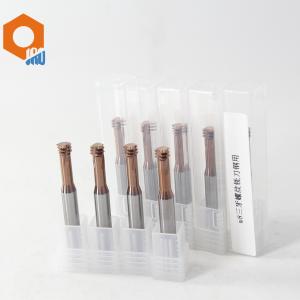 M8 Three Teeth Thread End Milling Cutter HRC65 Tungsten Carbide Milling Bits
