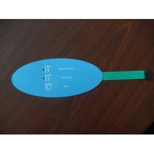 Cheap Embossed Waterproof Tactile Membrane Switch 250V DC Insulation Resistance for sale