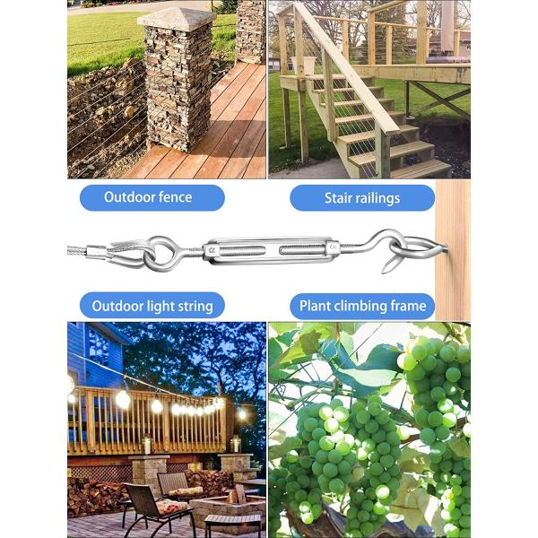 Industry-Approved Precision Casting Turnbuckle Stainless Steel Ratchet for Heavy-Duty