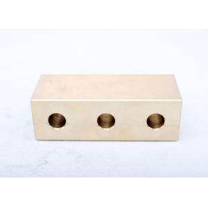 Cam Slider Plate VG2 Self Lubricating Bearings Copper Alloy Graphite Pluged