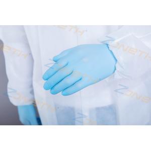 China Rolled Cuff Ambidextrous Disposable Nitrile Gloves on sale