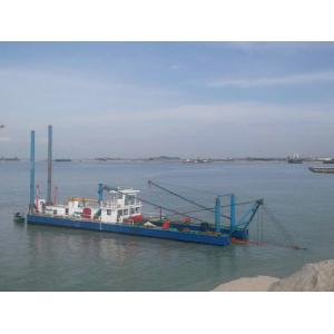 22inch Model Mud suction dredger ship 50kw 38 Meters Long Used For River